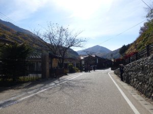 塩尻市　奈良井宿　入り口