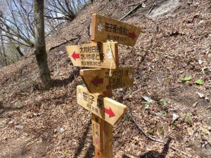 大月市、笹子峠の頂上